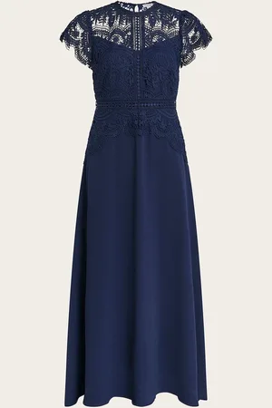 Monsoon Monica Lace Midi Kjole40
