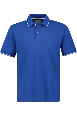 GANT Short Sleeve Tipping Pique 100% Cotton Polo Shirtsmall
