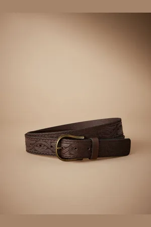 Next Signature Embossed Leather BeltSmall