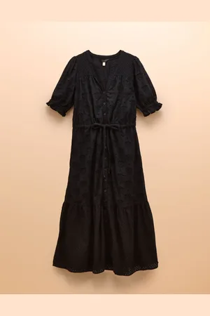 Joules Juliana Broderi Midi Kjole48