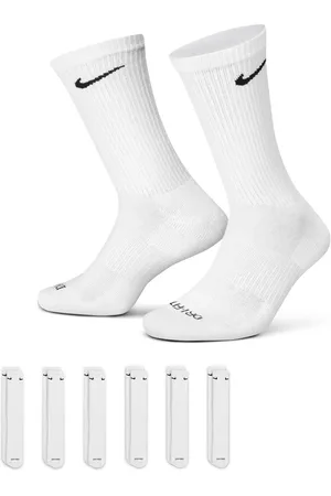Nike Everyday Plus Cushioned Training Crew 100% Bomuld Sokker 6 PakkeS
