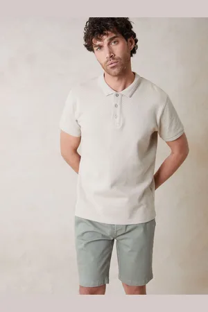 Threadbare Textured Short Sleeve 100% Cotton Polo Shirtxlarge