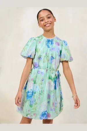 Lipsy London Sparkle Chiffon Puffball Dress (5-16yrs)158164cm