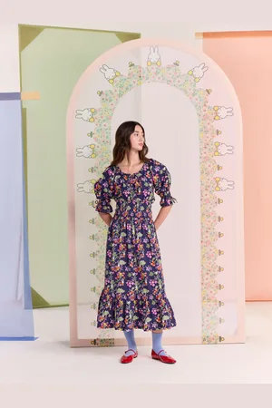 Cath Kidston Poplin 100% Bomuld Kjole42
