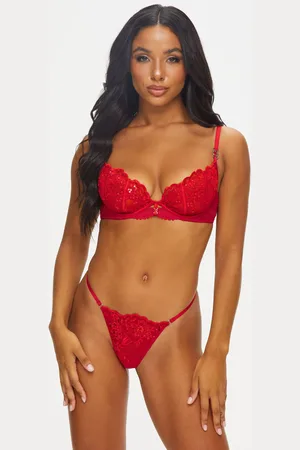 Ann Summers The Icon Sequin Non Pad Plunge Bra70C