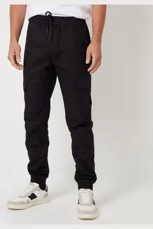 Threadbare Cotton Drawcord Cargo Trousers With StretchL
