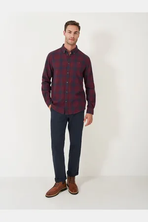 J.Crew Cross Ternet Bomuld Flanell 100% Bomuld SkjorterXXL