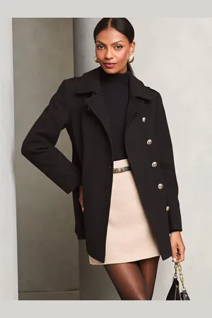Lipsy London Smart Military Button Coat42