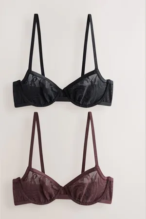 Next Ultimate Comfort Soft Brushed Lace Bra A-E