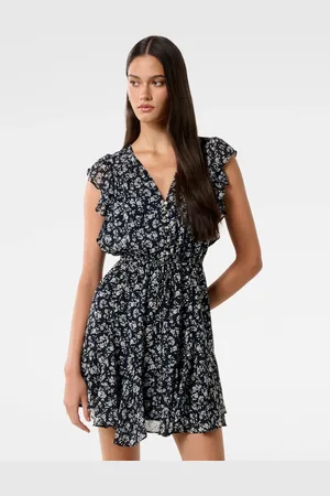 Forever New Maxine Flutter Sleeves Mini Dress42