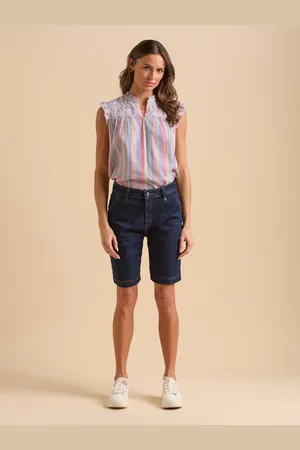 Brakeburn Wide Leg Denim Shorts42