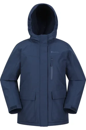 Mountain Warehouse Kids Noah Teddystof Foret Vandtæt Jakke9 - 10 år (134 - 140cm)