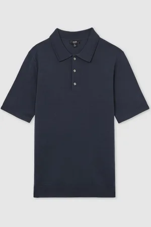 Reiss Manor Merino Wool Kortærmet Polo-skjorterX-Large