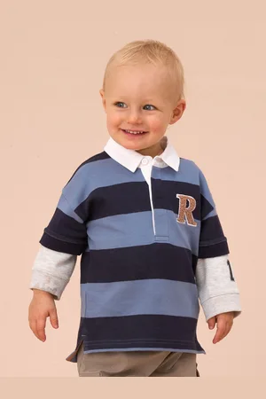 Angel & Rocket Zane Stripe Rugby Top6268cm