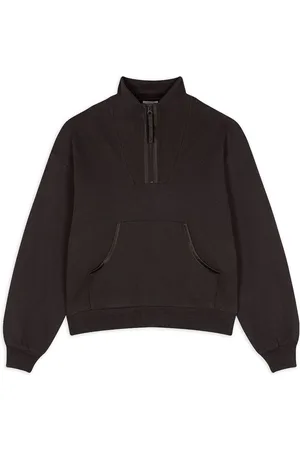 Chelsea Peers 100% økologisk Sweatermed kvart lynlåstragt40