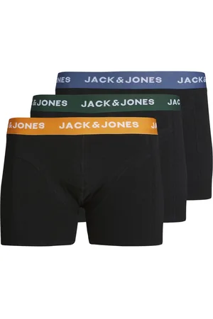 JACK & JONES Green Logo Pack Trunks 3 Pack12 år (152cm)
