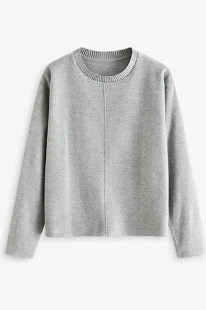 Next Hyggelig Soft Touch Rib Seam Detail Rund hals TrøjeXL