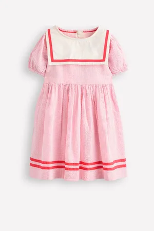 Boden Noelle Heritage Sailor 100% Cotton Dress128134cm