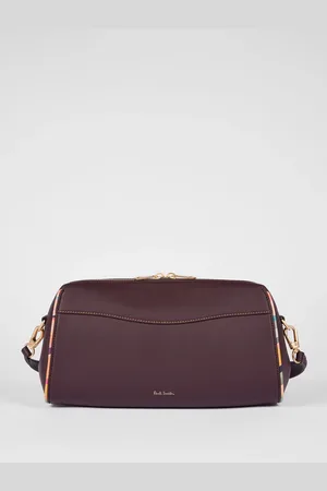 Paul Smith Burgundy Red Leather Shoulder Bagen