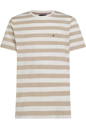 Tommy Hilfiger Regular Fit Essential 100% Cotton T-Shirt With Patch Chest PocketS