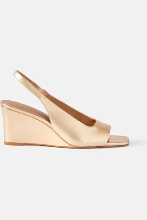 mint&berry Sasha Leather Wedge Heelseu41