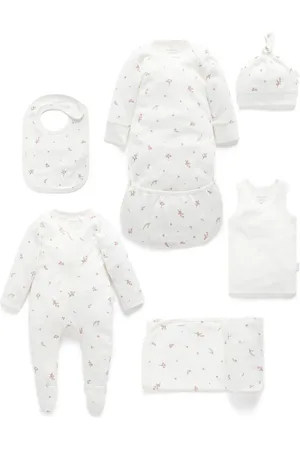 Purebaby Newborn Essential 100% Cotton Hospital PackNyfødt