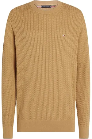 Tommy Hilfiger 100% Cotton Herringbone Crew Neck JumperM
