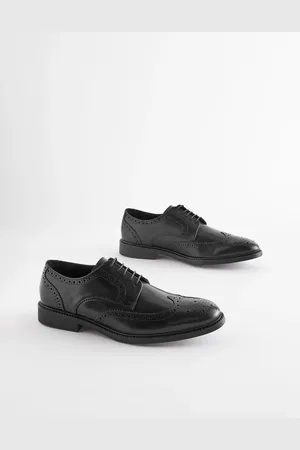 Next Læder Derby Broguesko