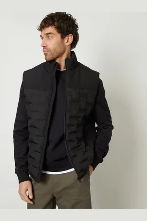 Threadbare Quiltet Panel Højhalset Giletxlarge
