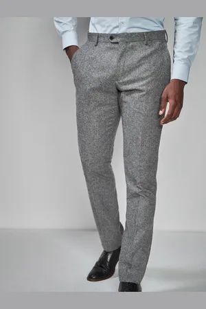 Next Slim Fit Wool Blend Donegal Habitbukser38W x 33L (UK 38 L)