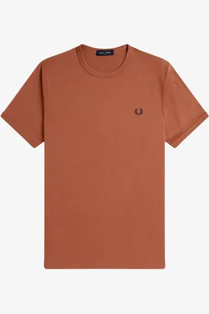 Fred Perry Cinnamon 100% Cotton T-ShirtXXL
