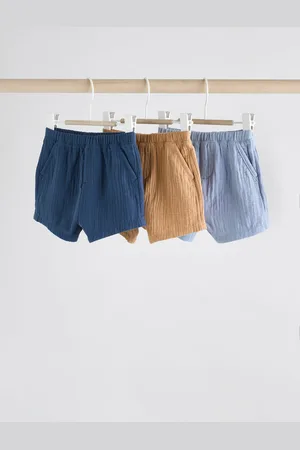 Next Jersey 100% Cotton Baby Shorts 3 Pack7480cm