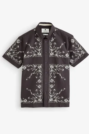 Anerkjendt Theo Flower Print Shirtxlarge