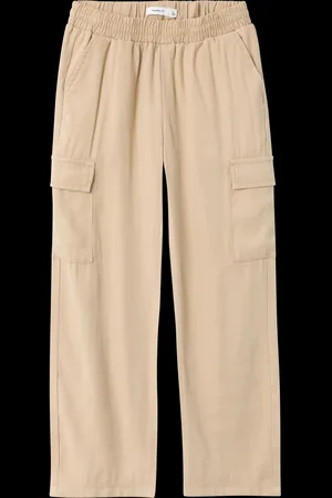 NAME IT Elasticated Waist Cargo Trousers11 år (146cm)