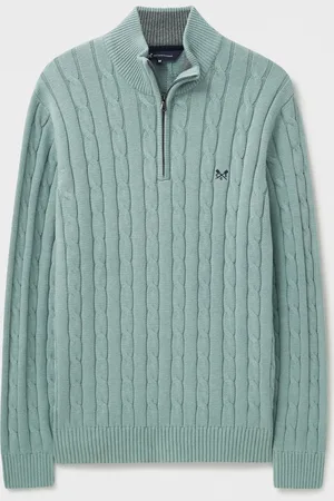 J.Crew Oarsman Half Zip Knit 100% Bomuld Sweat TopSmall