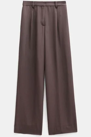 Hush Puppies Piping Detail Wide Leg Trousers42
