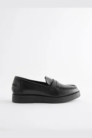 Next Forever Comfort Chunky Loafers i læder