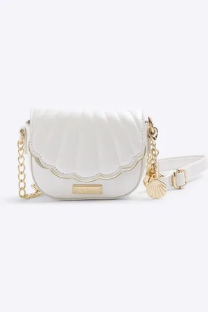 River Island Girls Faux Leather Shell Cross-Body Bagen