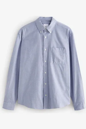 Next Brushed 100% Cotton Oxford Long Sleeve ShirtXXL