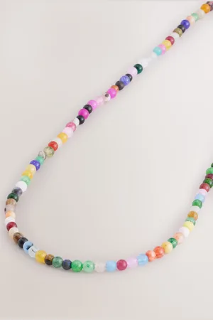 Next Coloured Beaded Necklaceen