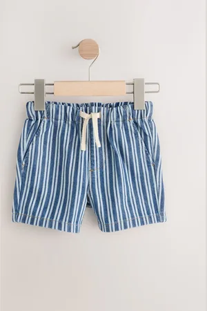 Next 100% Cotton Denim Pull On Shorts (3mths-7yrs)104110cm
