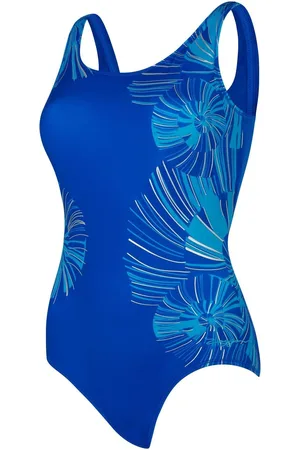 Zoggs Blue Nautilus Scoopback Swimsuit46