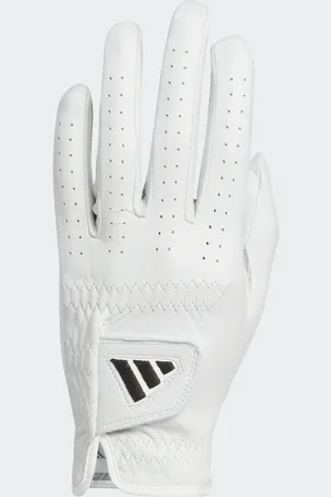adidas Pro Leather Single White/Black Gloveslarge