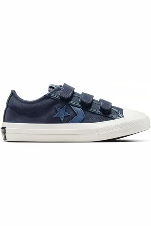 Converse Junior Star Player 76 Suede and Leather Trainersuk105eu285