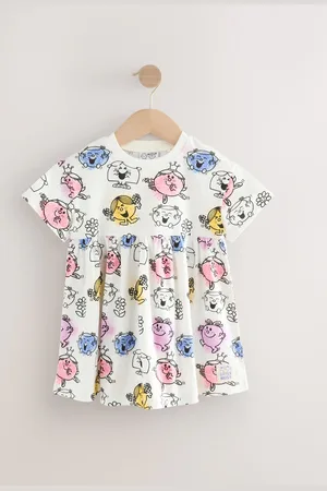 Next Little Miss Jersey 100% Cotton Kjole (3måneder-7år)104110cm
