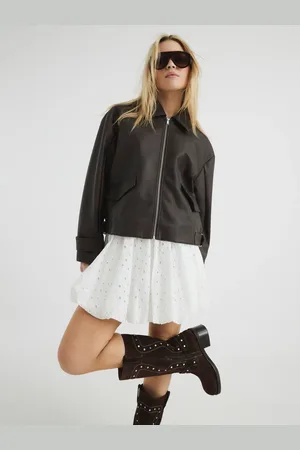 River Island 100% Bomuld Broderi Puff Ball Mini Nederdele44