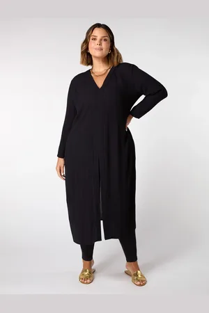 Live Unlimited London Curve Petite Split Front Tunic56