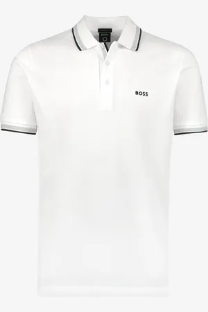 HUGO BOSS Tipped Paddy 100% Cotton Polo ShirtS