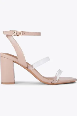 Kurt Geiger Pink Fleur Clear Sandalseu355