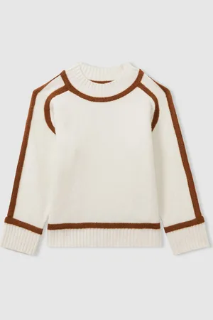 Reiss Geo Wool-Blend Contrast Jumper10 - 11 år (140 - 146cm)